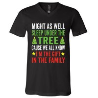 Funny Christmas Shirts Kids Christmas Pajamas Girls Boy V-Neck T-Shirt