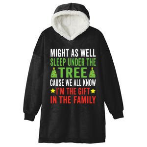 Funny Christmas Shirts Kids Christmas Pajamas Girls Boy Hooded Wearable Blanket