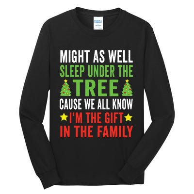 Funny Christmas Shirts Kids Christmas Pajamas Girls Boy Tall Long Sleeve T-Shirt