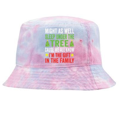 Funny Christmas Shirts Kids Christmas Pajamas Girls Boy Tie-Dyed Bucket Hat