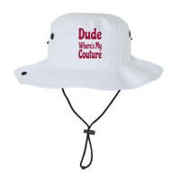 Funny Couture Sarcastic Quote Dude Where's My Couture Pink Legacy Cool Fit Booney Bucket Hat