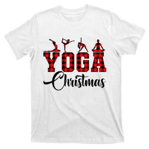 Funny Christmas Santa Claus Meditating Yoga Lover Instructor T-Shirt