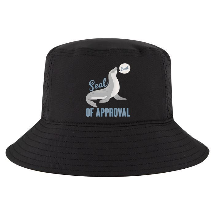 Funny Cute Seal Of Approval Cool Comfort Performance Bucket Hat