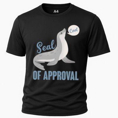 Funny Cute Seal Of Approval Performance Shirt