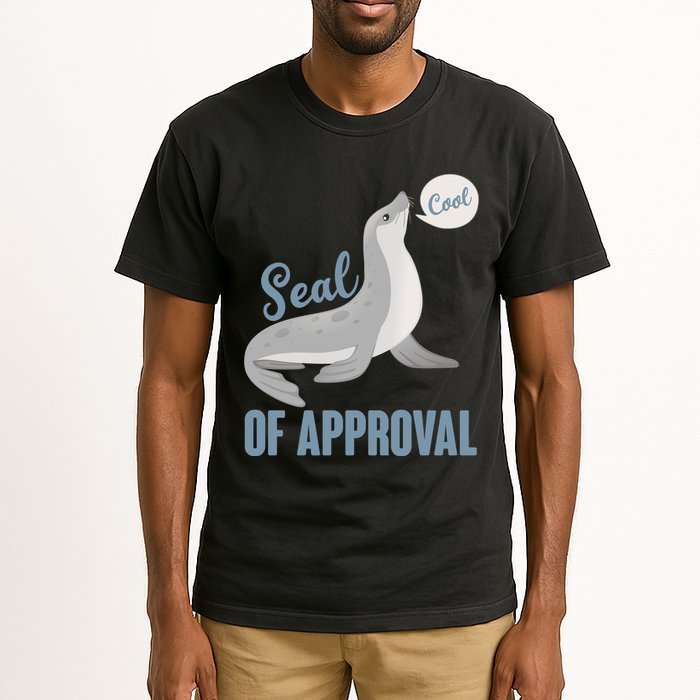 Funny Cute Seal Of Approval Tall T-Shirt