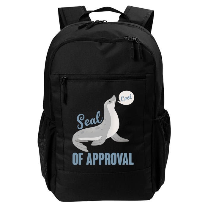 Funny Cute Seal Of Approval Backpack