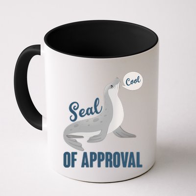 Funny Cute Seal Of Approval Mug