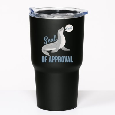 Funny Cute Seal Of Approval Tumbler