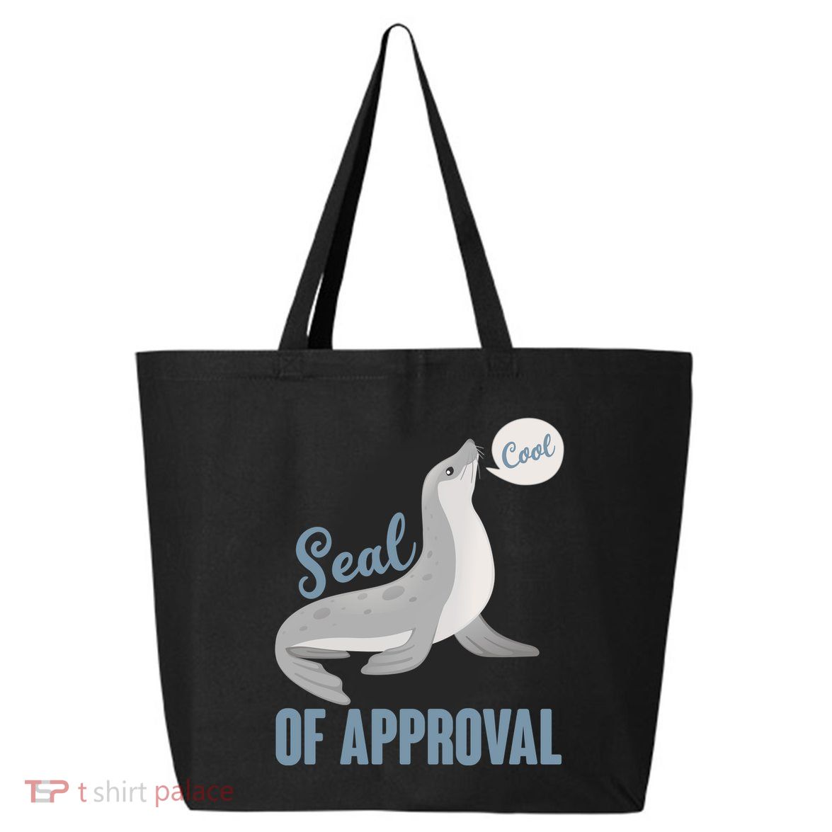 Funny Cute Seal Of Approval 25L Jumbo Tote