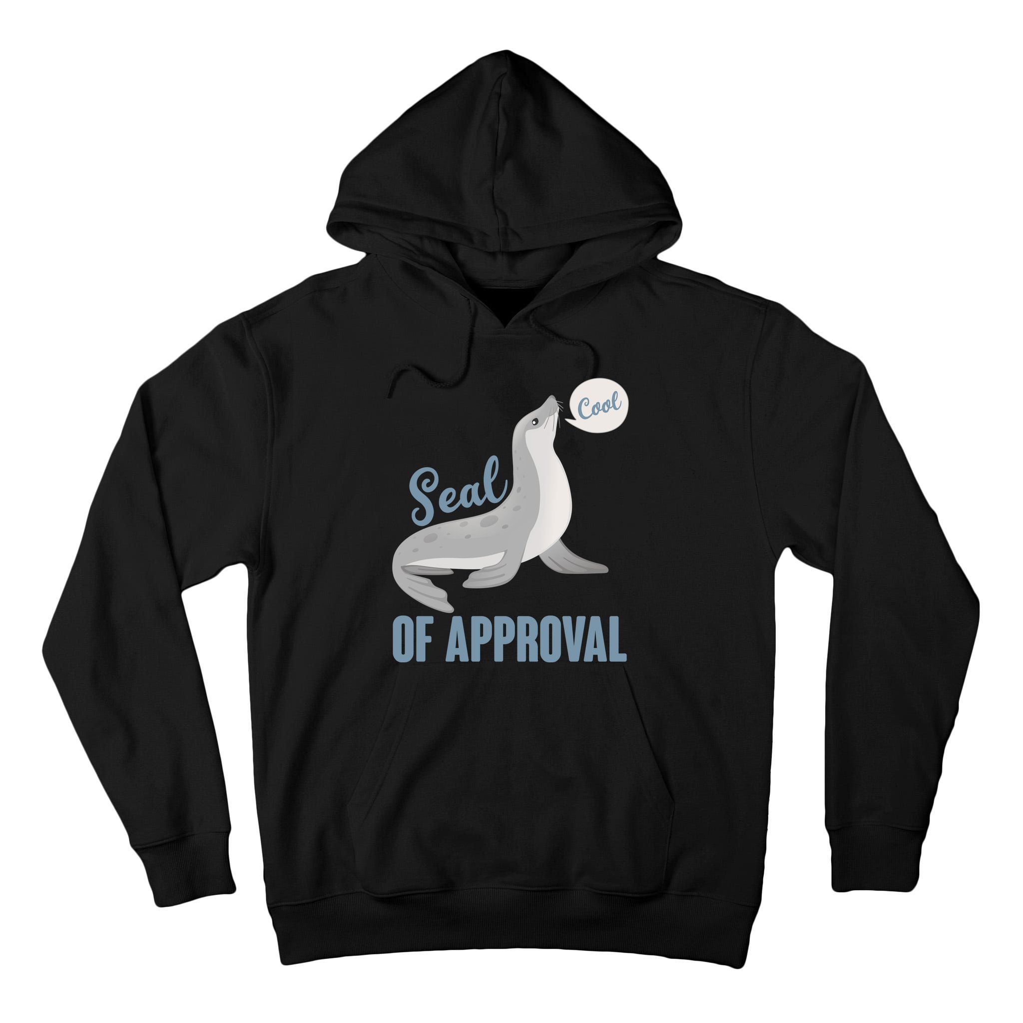 Funny Cute Seal Of Approval Tall Hoodie