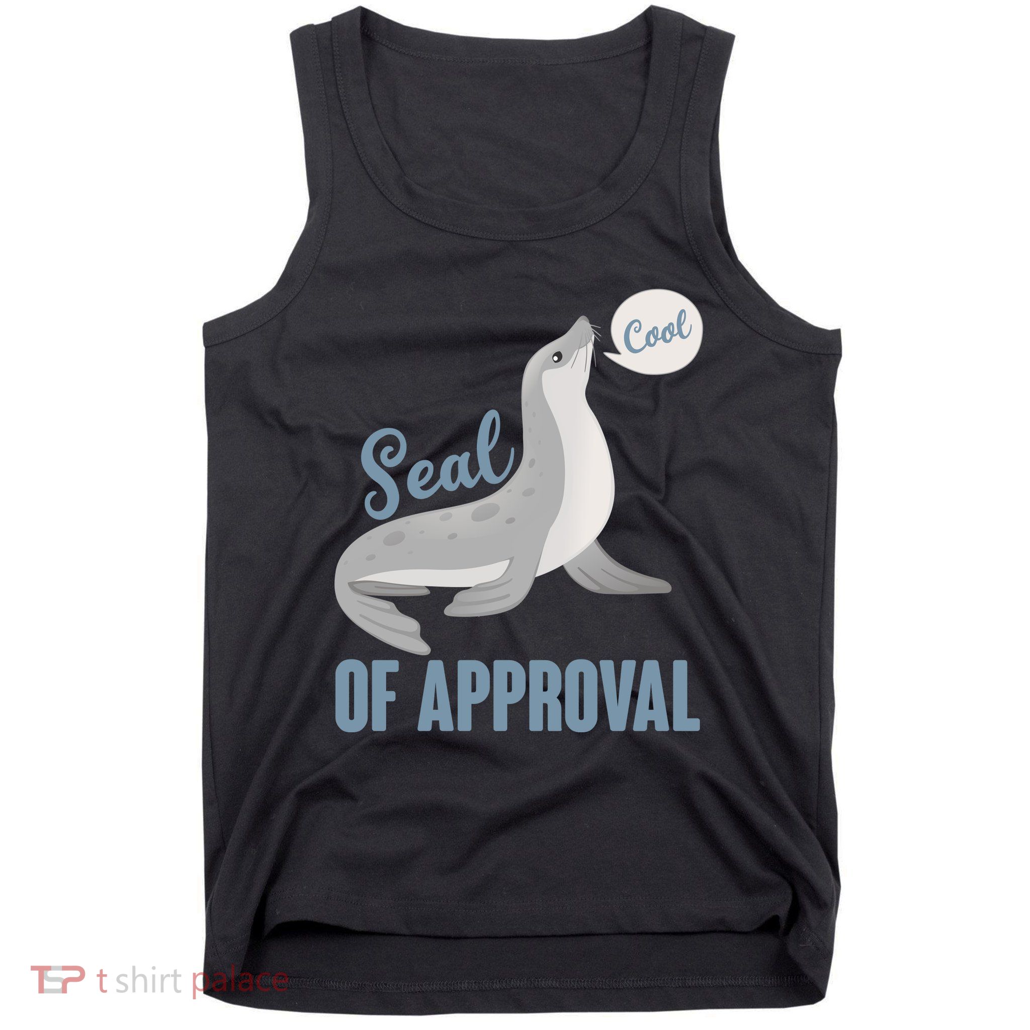 Funny Cute Seal Of Approval Tank Top