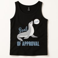 Funny Cute Seal Of Approval Tank Top