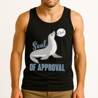 Funny Cute Seal Of Approval Tank Top