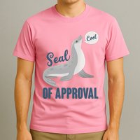 Funny Cute Seal Of Approval T-Shirt