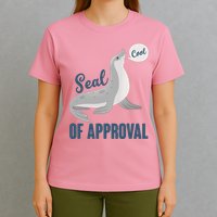 Funny Cute Seal Of Approval T-Shirt