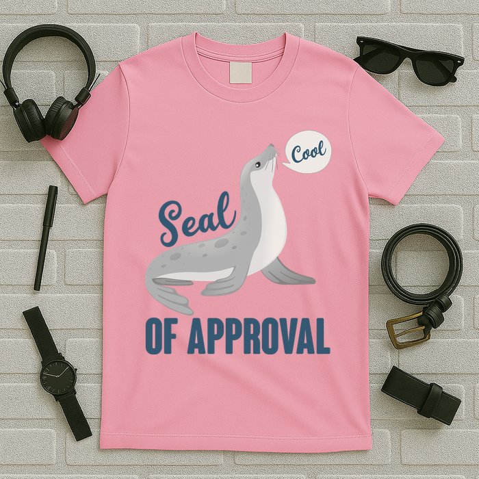 Funny Cute Seal Of Approval T-Shirt
