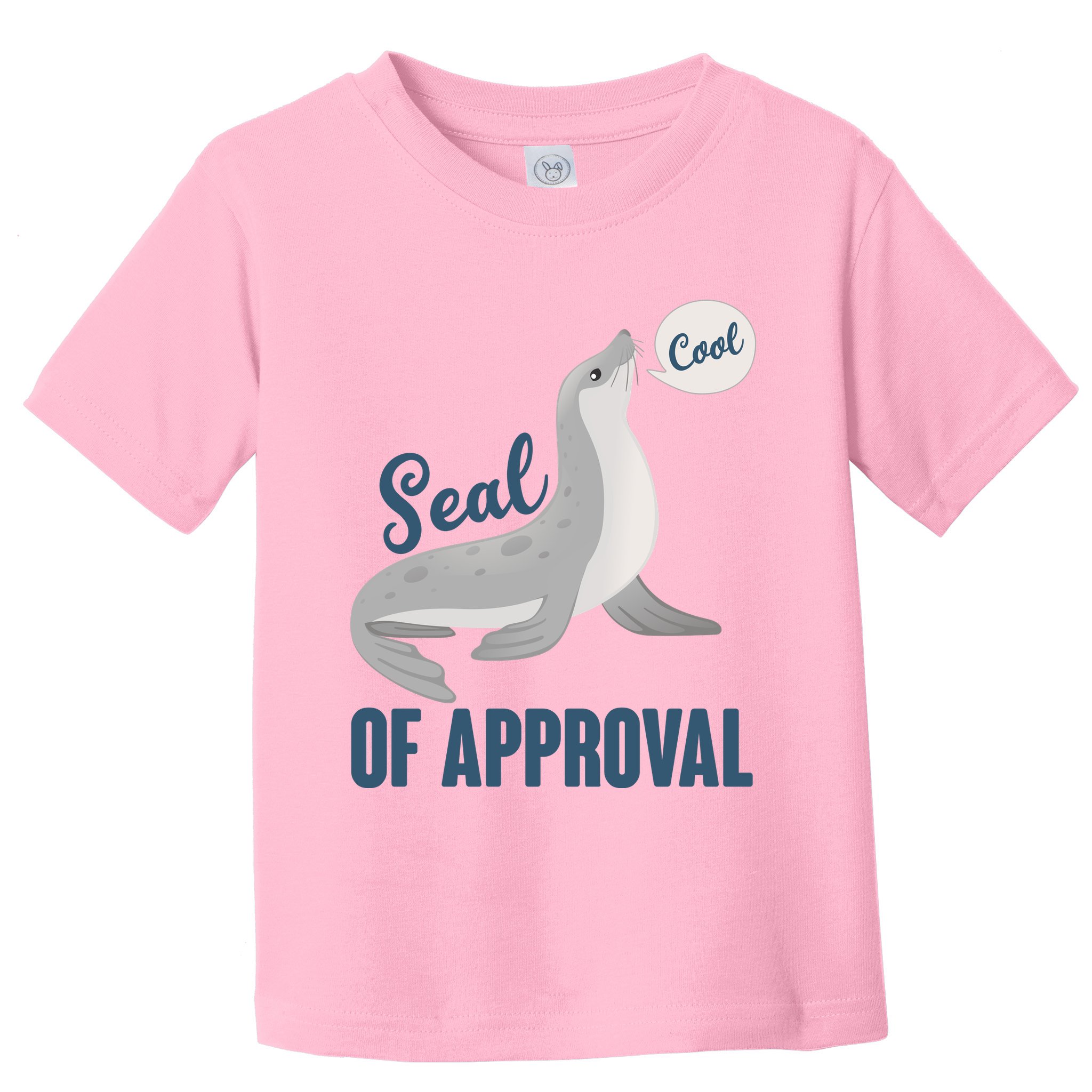 Funny Cute Seal Of Approval Toddler T-Shirt