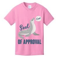 Funny Cute Seal Of Approval Kids T-Shirt