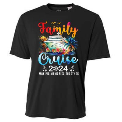 Family Cruise Ship Vacation Trip 2024 Family Cruise Matching Cooling Performance Crew T-Shirt