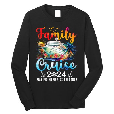 Family Cruise Ship Vacation Trip 2024 Family Cruise Matching Long Sleeve Shirt