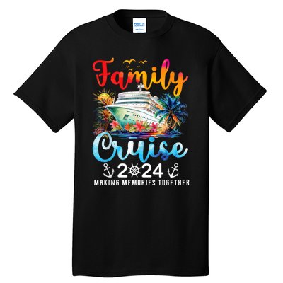 Family Cruise Ship Vacation Trip 2024 Family Cruise Matching Tall T-Shirt