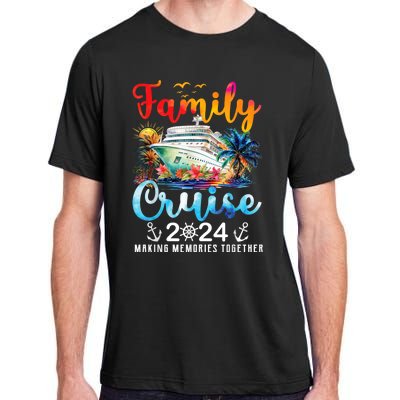 Family Cruise Ship Vacation Trip 2024 Family Cruise Matching Adult ChromaSoft Performance T-Shirt