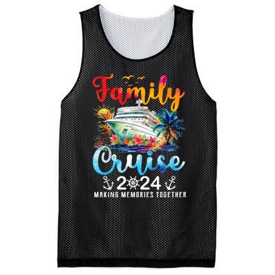 Family Cruise Ship Vacation Trip 2024 Family Cruise Matching Mesh Reversible Basketball Jersey Tank