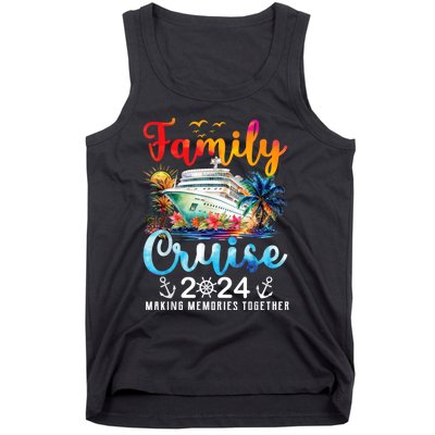 Family Cruise Ship Vacation Trip 2024 Family Cruise Matching Tank Top