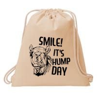 Funny Camel Smile! ItS Hump Day Funny Hump Day Drawstring Bag