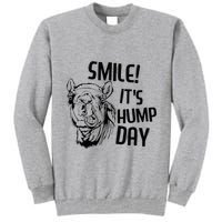Funny Camel Smile! ItS Hump Day Funny Hump Day Tall Sweatshirt