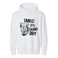 Funny Camel Smile! ItS Hump Day Funny Hump Day Garment-Dyed Fleece Hoodie