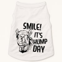 Funny Camel Smile! ItS Hump Day Funny Hump Day Doggie Tank