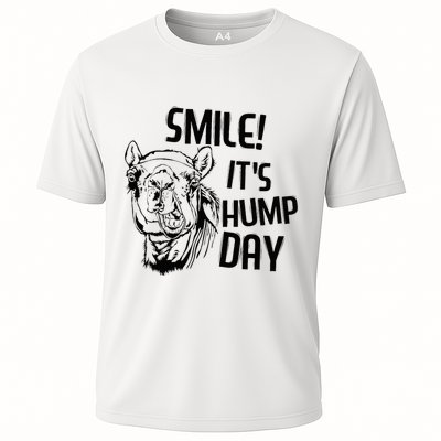 Funny Camel Smile! ItS Hump Day Funny Hump Day Performance Shirt