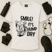 Funny Camel Smile! ItS Hump Day Funny Hump Day Performance Shirt