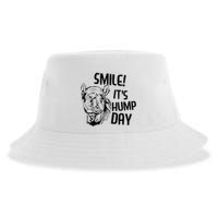 Funny Camel Smile! ItS Hump Day Funny Hump Day Sustainable Bucket Hat