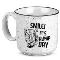 Funny Camel Smile! ItS Hump Day Funny Hump Day 15oz Campfire Ceramic Mug