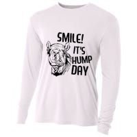 Funny Camel Smile! ItS Hump Day Funny Hump Day Cooling Performance Long Sleeve Crew