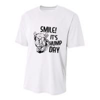 Funny Camel Smile! ItS Hump Day Funny Hump Day Youth Performance Sprint T-Shirt