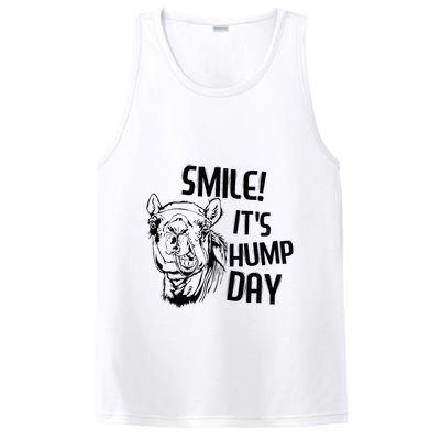 Funny Camel Smile! ItS Hump Day Funny Hump Day PosiCharge Competitor Tank