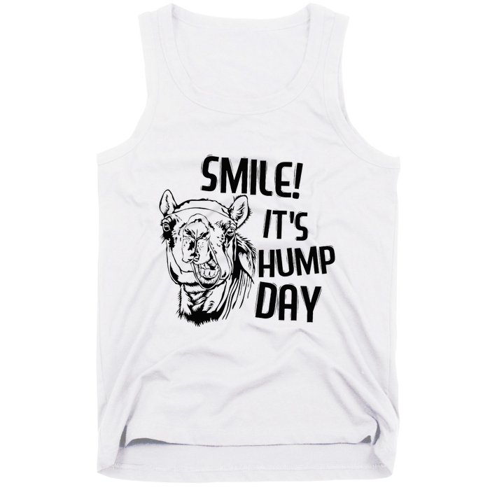 Funny Camel Smile! ItS Hump Day Funny Hump Day Tank Top