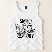 Funny Camel Smile! ItS Hump Day Funny Hump Day Tank Top