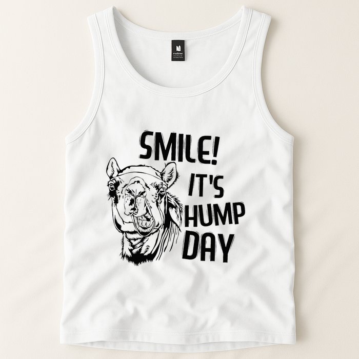 Funny Camel Smile! ItS Hump Day Funny Hump Day Tank Top