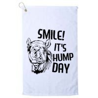 Funny Camel Smile! ItS Hump Day Funny Hump Day Golf Towel