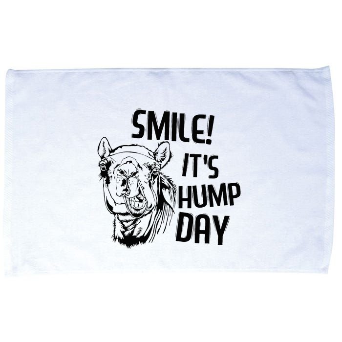 Funny Camel Smile! ItS Hump Day Funny Hump Day Microfiber Hand Towel