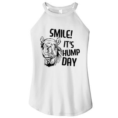 Funny Camel Smile! ItS Hump Day Funny Hump Day Women's Perfect Tri Rocker Tank