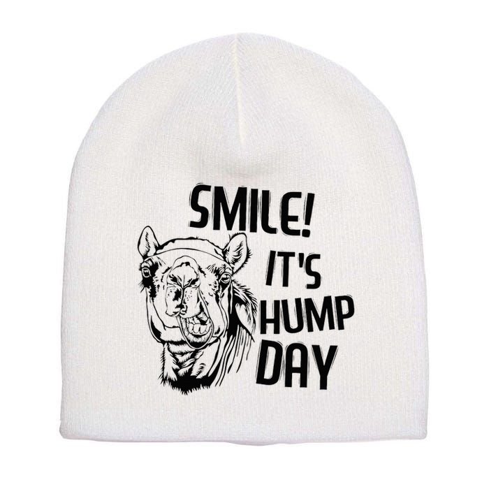 Funny Camel Smile! ItS Hump Day Funny Hump Day Short Acrylic Beanie
