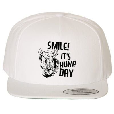 Funny Camel Smile! ItS Hump Day Funny Hump Day Wool Snapback Cap