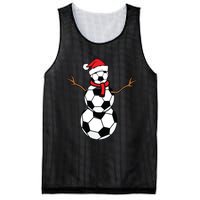 Funny Christmas Soccer Balls Santa Snowman Mesh Reversible Basketball Jersey Tank