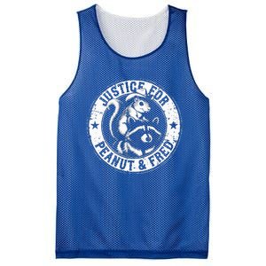 Fred Cute Squirrel Cowboy Hat Racoon Mesh Reversible Basketball Jersey Tank