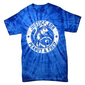 Fred Cute Squirrel Cowboy Hat Racoon Tie-Dye T-Shirt